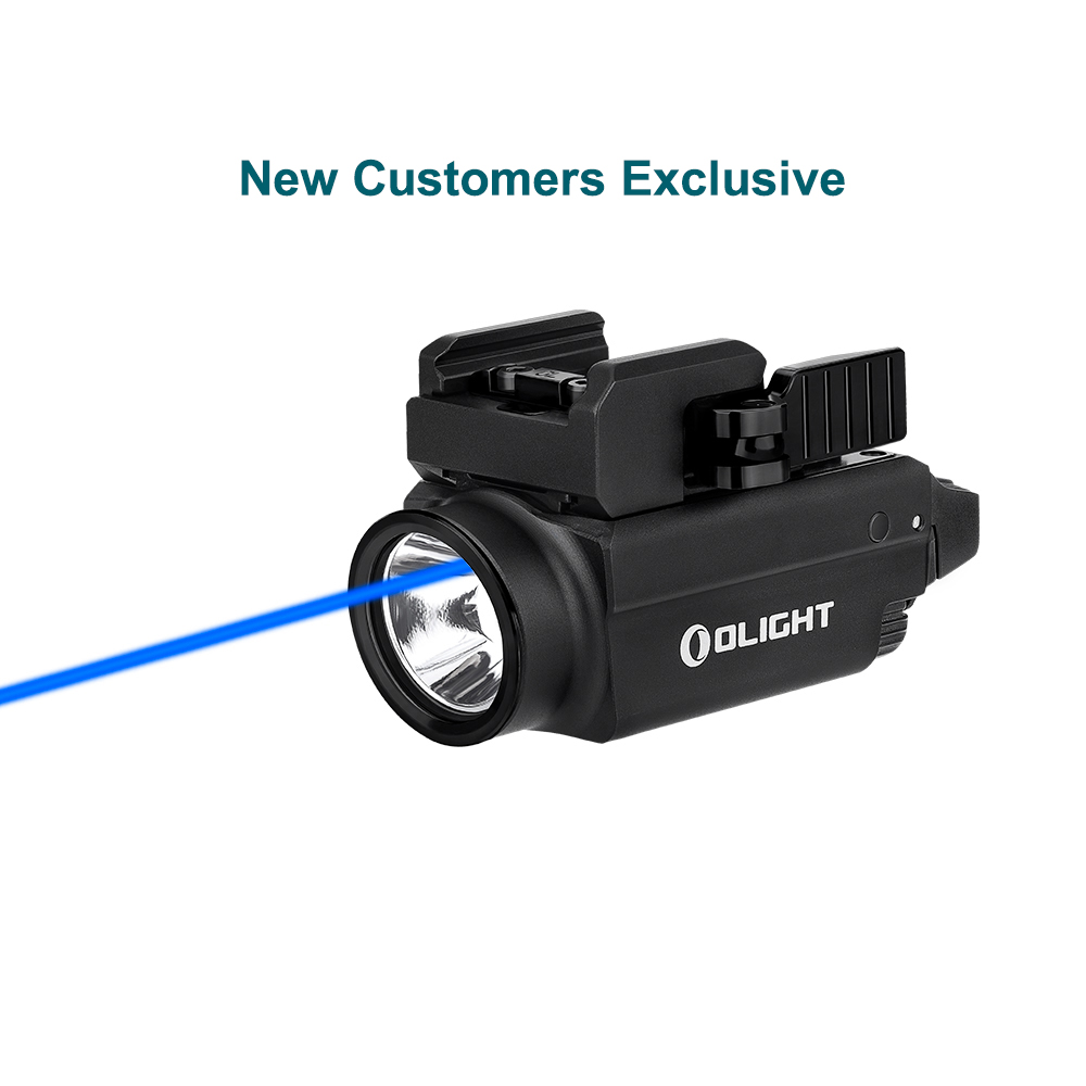 Baldr S BL Rail Mounted Light 800 Lumens